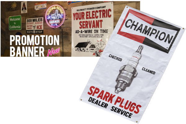 【送料無料】 【アメリカン雑貨】プロモーションバナー【SPARK PLUGS】【アメリカ】【USA】【バナー】【フラッグ】【旗】【ハタ】【インテリア】【雑貨】【グッズ】【TE】