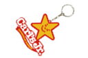 【送料無料】 【アメリカン雑貨】ラバーキーチェーン【Carls Jr】【アメリカ】【USA】【アメキャラ】【キーホルダー】【キーリング】【チャーム】【鍵】【雑貨】【グッズ】(4)