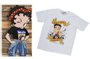 【アメリカン雑貨】【Betty Boop】Tシャツ【XL】【BETTY LUCK】【ベティ・ブープ】【ベティ】【アメリカ】【USA】【アメキャラ】【トップス】【半袖】【シャツ】【ティーシャツ】【服】【レディース】【ファッション】【雑貨】【グッズ】