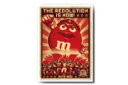 【アメリカン雑貨】【M&M'S】ミニポスター【CP063】【エムアンドエムズ】【アメリカ】【USA】【アメキャラ】【ポスター】【絵】【イラスト】【インテリア】【...