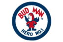 【アメリカン雑貨】BUDMAN　バッドマン　HERO　缶バッチ【CB014】【アメリカ】【USA】【アメキャラ】【缶バッチ】【バッチ】【バッジ】【カンバッジ】【コレクション】【ホビー】【雑貨】【グッズ】