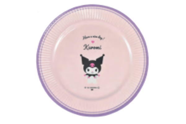 【サンリオキャラクター】メラミンプレート【S】【ピンク】【クロミ】【くろみ】【マイメロディ】【サンリオ】【お皿】【皿】【プレート】【食器】【食事】【キッチン】【子供】【キッズ】【雑貨】【グッズ】のサムネイル