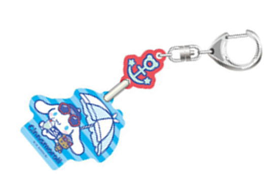 【送料無料】　　 サンリオキャラクターズ　2連アクリルキーホルダーバカンス　シナモロール　シナモち..