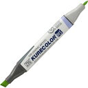 【呉竹 ZIG KURECOLOR TWIN WS イエローグリーン】カラーマーカー 【筆記用具】【黄緑】【マーカー】【筆記具】【文房具】【学校】【勉強】【雑貨...