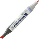 【送料無料】 【呉竹 ZIG KURECOLOR TWIN WS レッド】カラーマーカー 【筆記用具】【赤】【マーカー】【筆記具】【文房具】【学校】【勉強】【雑...