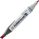【呉竹 ZIG KURECOLOR TWIN WS ダークピンク】カラーマーカー 【筆記用具】【マーカー】【筆記具】【文房具】【学校】【勉強】【雑貨】【グッズ】