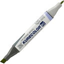 【送料無料】 【呉竹 ZIG KURECOLOR TWIN WS ミッドグリーン】カラーマーカー 【筆記用具】【マーカー】【筆記具】【文房具】【学校】【勉強】【...