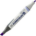 【送料無料】 【呉竹 ZIG KURECOLOR TWIN WS バイオレット】カラーマーカー 【筆記用具】【マーカー】【筆記具】【文房具】【学校】【勉強】【雑...