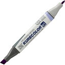 【送料無料】 【呉竹 ZIG KURECOLOR TWIN WS ディープバイオレット】カラーマーカー 【筆記用具】【マーカー】【筆記具】【文房具】【学校】【勉...