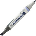 【送料無料】 【呉竹 ZIG KURECOLOR TWIN WS グレイ】カラーマーカー 【筆記用具】【マーカー】【筆記具】【文房具】【学校】【勉強】【雑貨】【...