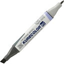 【送料無料】 【呉竹 ZIG KURECOLOR TWIN WS WARM GRAY6】カラーマーカー 【筆記用具】【マーカー】【筆記具】【文房具】【学校】【勉...