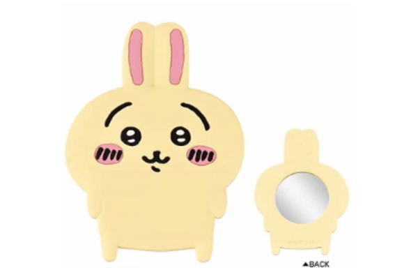 【なんか小さくてかわいいやつ】【ちいかわ】シリコンミラー【うさぎ】【動物】【アニマル】【漫画】【アニメ】【キャラクター】【鏡】【ミニミラー】【コンパクトミラー】【かがみ】【手鏡】【コスメ】【化粧】【メイク】【雑貨】【グッズ】のサムネイル