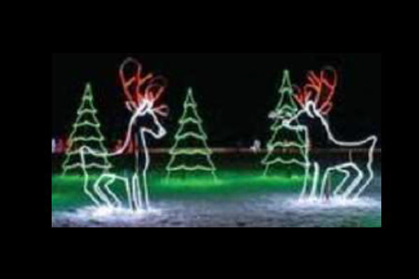 【イルミネーション】トナカイイルミネーション【ホワイト】【トナカイ】【アニマル】【動物】【平面】【壁掛け】【輝き】【電飾】【LED】【モチーフ】【クリスマス】【かわいい】