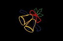【イルミネーション】クリスマスイルミネーション【レッド】【イエロー】【クリスマス】【ベル】【平面】【壁掛け】【輝き】【電飾】【LED】【モチーフ】【クリスマス】...