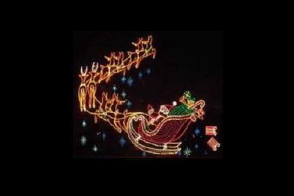 【イルミネーション】サンタイルミネーション【レッド】【ブラウン】【サンタクロース】【トナカイ】【クリスマス】【平面】【壁掛け】【輝き】【電飾】【LED】【モチーフ】【かわいい】