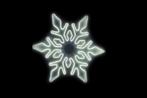 【イルミネーション】結晶イルミネーション【ホワイト】【雪】【結晶】【クリスマス】【平面】【壁掛け】【輝き】【電飾】【LED】【モチーフ】【かわいい】