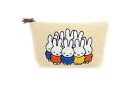 【送料無料】【miffy】【ミッフィー】サガラポーチ【いっぱい柄】【ウサギ】 【ミッフィーちゃん】【ディック・ブルーナ】【絵本】【アニメ】【ポーチ】【ケース】【小物入れ】【メイク】【化粧】【コスメ】【収納】【雑貨】【グッズ】【かわいい】