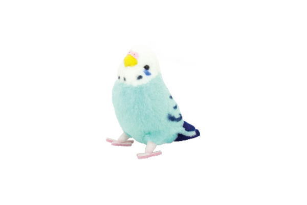 【オリジナル】ことりのね ぬいぐるみ【ブルー】【青】【セキセイインコ】【鳥】【動物】【アニマル】【人形】【マスコット】【ドール】【おもちゃ】【子供】【キッズ】【インテリア】【雑貨】【グッズ】【かわいい】