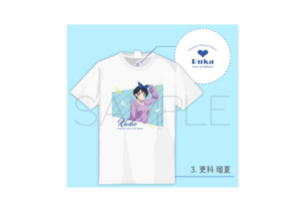 【彼女 お借りします】Tシャツ【L】【03.更科瑠夏】【さらしな るか】【TVアニメ】【ティーシャツ】【トップス】【服】【メンズ】【男性】【ファッション】【雑貨】【グッズ】【かわいい】