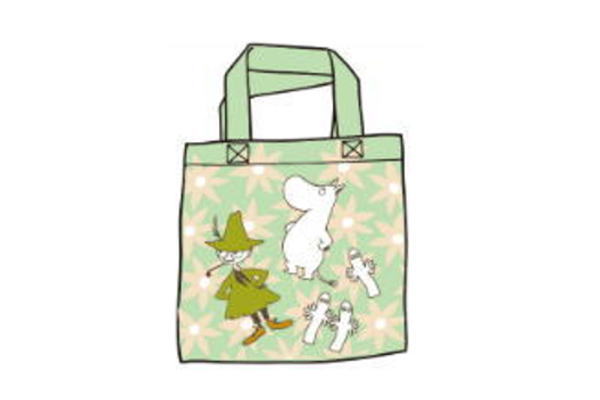 【ムーミン】【Moomin】ミニカラートートバッグ【お花】【