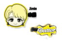 【送料無料】【TinyTAN】【タイニータン】ラバー前髪クリップ【JIMIN】【ジミン】【Butter】【BTS】【防弾少年団】【バンタン】【army】【韓国】...