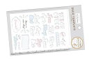 【送料無料】【オリジナル】デコテンプレートシール【ワードとナンバー】【シール】【ステッカー】【ワンポイント】【文字】【数字】【英語】【文房具】【雑貨】【グッズ】【かわいい】