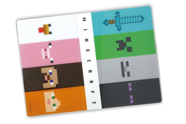 【送料無料】【日本製】【Minecraft】【マインクラフト】下敷き【フェイス】【マイクラ】【ブロッ ...