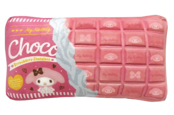サンリオキャラクターズ　板チョコクッションマイメロディ　マイメロちゃん　マイメロ　まいめろ　クッション　くっしょん　インテリア　雑貨　グッズ　かわいいのサムネイル
