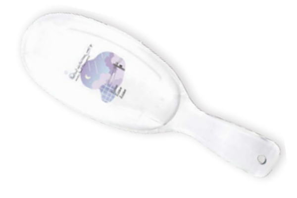 【送料無料】【日本製】【オリジナル】取手付きスムースヘアブラシ【Lune】【クシ】【くし】 【髪の毛..