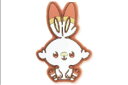 【送料無料】【ポケットモンスター】ラバークリップ【ヒバニー】【ポケモン】【ゲーム】【アニメ】【映画】【留め】【クリップ】【くりっぷ】【文房具】【雑貨】【グッズ】【かわいい】(3)