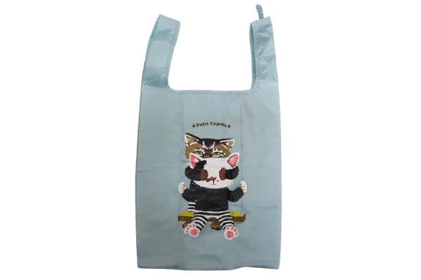 オリジナル　プチコパン　エコバッグブランコ　ネコ　ねこ　動物　アニマル　かばん　カバン　鞄　バッ..