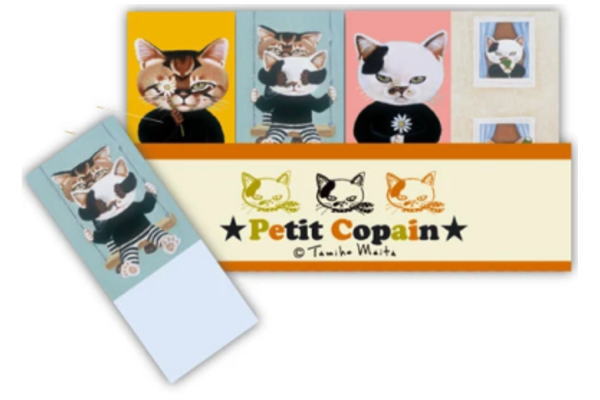 【送料無料】【日本製】【オリジナル】【プチコパン】付箋【猫】【ネコ】【ねこ】【動物】【アニマル】【ふせん】【フセン】【メモ】【整理】【文房具】【学校】【雑貨】【グッズ】【かわいい】