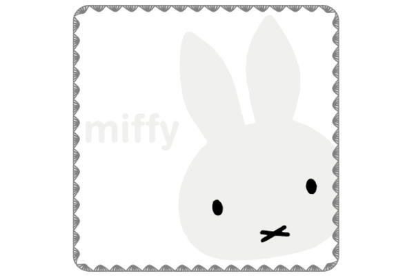 【送料無料】【miffy】【ミッフィー】ミニタオル【フェイス】【ウサギ】 【ミッフィーちゃん】【ディック・ブルーナ】【絵本】【アニメ】【タオル】【たおる】【ハンドタオル】【ハンカチ】【雑貨】【グッズ】【かわいい】