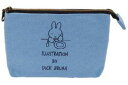 【送料無料】【miffy】【ミッフィー】3ポケットポーチ【ブルー】【青】【ウサギ】【ディック・ブルーナ】【ポーチ】【ケース】【小物入れ】【メイク】【化粧】【コスメ】【収納】【ペン入れ】【文房具】【雑貨】【グッズ】【かわいい】