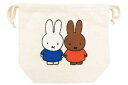 【送料無料】 miffy ミッフィー 巾着刺繍ミッフィーとメラニー ウサギ ディック・ブルーナ アニメ ポーチ ケース 小物入れ きんちゃく 袋 収納 雑貨 ...