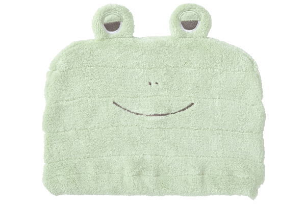 【ヘアキャップ】【オリジナル】ヘアキャップ【グリーン】【蛙】【カエル】【吸水カラっとタオル】【速乾】【吸水】【タオル】【風呂】【風呂上がり】【雑貨】【グッズ】【かわいい】