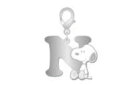 【送料無料】【スヌーピー】【SNOOPY】イニシャルチャムコレキーホルダー【N】【ピーナッツ】【ウッドストック】【すぬーぴー】【キーリング】【チャーム】【鍵】【雑貨】【グッズ】【かわいい】(4)