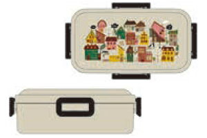 【オリジナル】抗菌ふわっと弁当箱【ハッピーゴーラッキー】【お弁当箱】【ランチボックス】【遠足】【アウトドア】【雑貨】【グッズ】【かわいい】