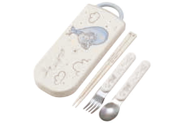 【ディズニーキャラクター】抗菌スライド式トリオセット【23】【ダンボ】【ディズニー】【映画】【アニメ】【おはし】【スプーン】【フォーク】【食器】【食事】【遠足】【アウトドア】【子供】【キッズ】【雑貨】【グッズ】【かわいい】