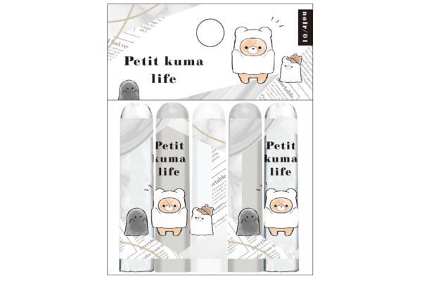 【日本製】　　オリジナル　鉛筆キャップおばけ　プチクマライフ　動物　アニマル　鉛筆カバー　キャッ..