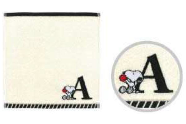 【送料無料】【スヌーピー】【SNOOPY】ふわふわイニシャルミニタオル【A】【ピーナッツ】【ウッドストック】【すぬーぴー】【アニメ】【キャラクター】【タオル】【たおる】【ハンカチ】【ハンドタオル】【雑貨】【グッズ】【かわいい】