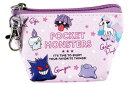 【ポケットモンスター】三角ミニポーチ【パープル】【紫】【カラーズ】【ピカチュウ】【ポケモン】【ゲーム】【アニメ】【映画】【ポーチ】【ケース】【小物入れ】【収納】【雑貨】【グッズ】【かわいい】