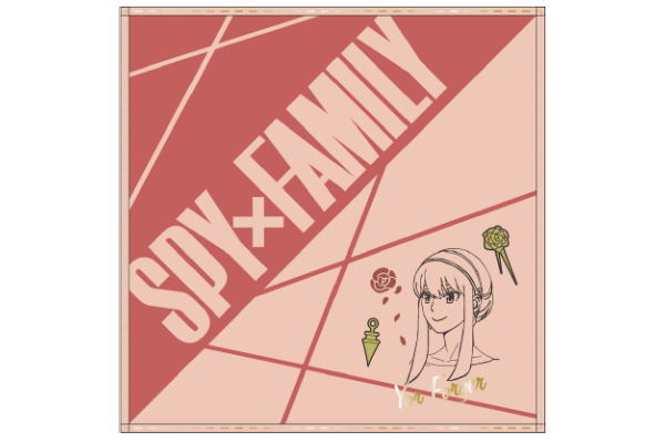 【SPY×FAMILY】【スパイファミリー】ミニタオル【ヨル・フォージャー】【アニメ】【漫画】【タオル】【たおる】【ハンカチ】【ハンドタオル】【雑貨】【グッズ】【かわいい】