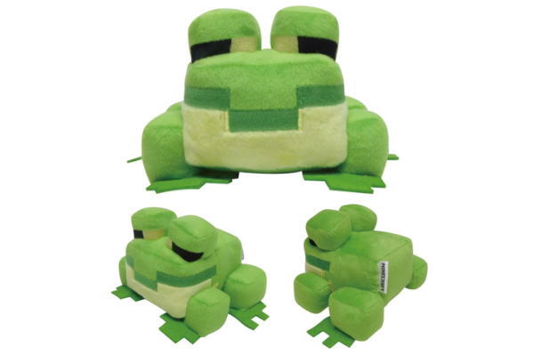Minecraft　マインクラフト　コレクションぬいぐるみグリーン　緑　カエル　マイクラ　ブロック　ゲーム　人形　ぬいぐるみ　ドール　マスコット　おもちゃ　子供　キッズ　インテリア　雑貨　グッズ　かわいい
