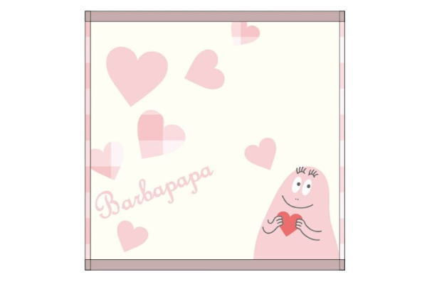 【バーバパパ】【BARBAPAPA】タオルハンカチ【ハートフルパパ】【バーバ】【アニメ】【絵本】【タオル】【たおる】【ミニタオル】【ハンドタオル】【ハンカチ】【雑貨】【グッズ】【かわいい】