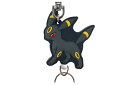 【ポケットモンスター】ラバーリールキーホルダー【ブラッキー】【ポケモン】【ゲーム】【アニメ】【映画】【キーホルダー】【キーリング】【チャーム】【鍵】【雑貨】【グッズ】【かわいい】(4)