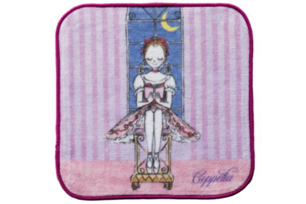 【itscorbeille】プチタオル【コッペリア】【フロリナ王女】【イツコルベイユ】【かわぐちいつこ】【イラストレーター】【デザイナー】【タオル】【たおる】【ハンドタオル】【ハンカチ】【ミニタオル】【雑貨】【グッズ】【かわいい】