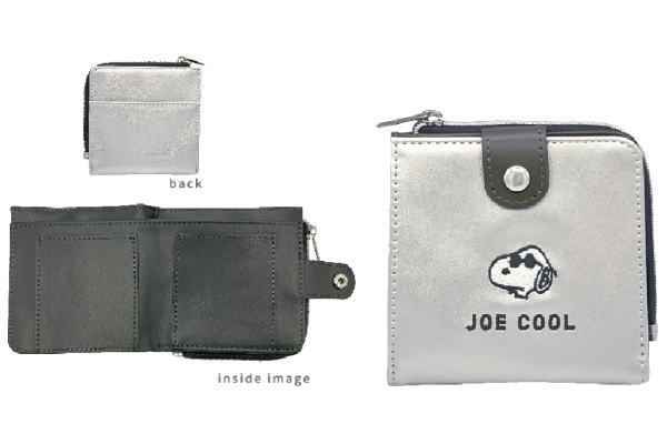 【送料無料】【スヌーピー】【SNOOPY】ミニ財布【NICE WALK】【ジョー・クール】【ピーナッツ】【すぬーぴー】【アニメ】【ポーチ】【ケース】【財布】【サイフ】【さいふ】【折りたたみ】【コンパクト】【雑貨】【グッズ】【かわいい】