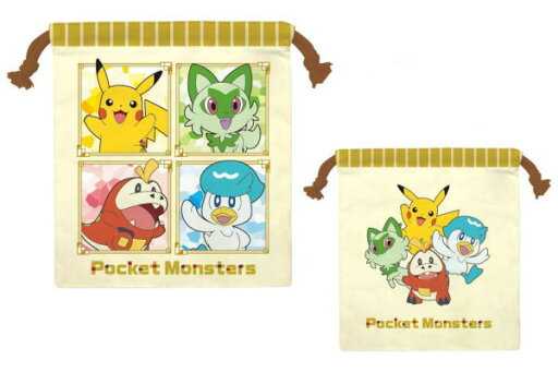 【ポケットモンスター】巾着【ピカチュウとニャオハとホゲータとクワッス】【ポケモン】【ゲーム】【アニメ】【映画】【ポーチ】【ケース】【きんちゃく】【袋】【収納】【子供】【キッズ】【雑貨】【グッズ】【かわいい】 【ポケットモンスター】巾着【ピカチュウとニャオハとホゲータとクワッス】【ポケモン】【ゲーム】【アニメ】【映画】【ポーチ】【ケース】【きんちゃく】【袋】【収納】【子供】【キッズ】【雑貨】【グッズ】【かわいい】