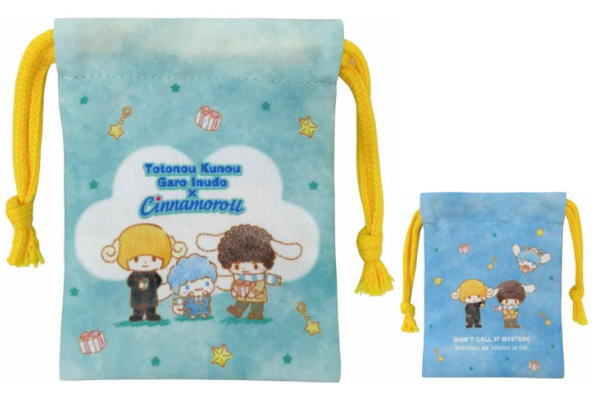 【送料無料】【サンリオキャラクターズ×ミステリという勿れ】ミニ巾着【ミント】【シナモロール】【く..